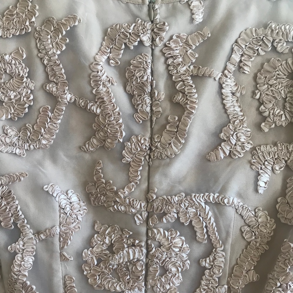 High Low Dress with Embellishments - Picture 3 of 6